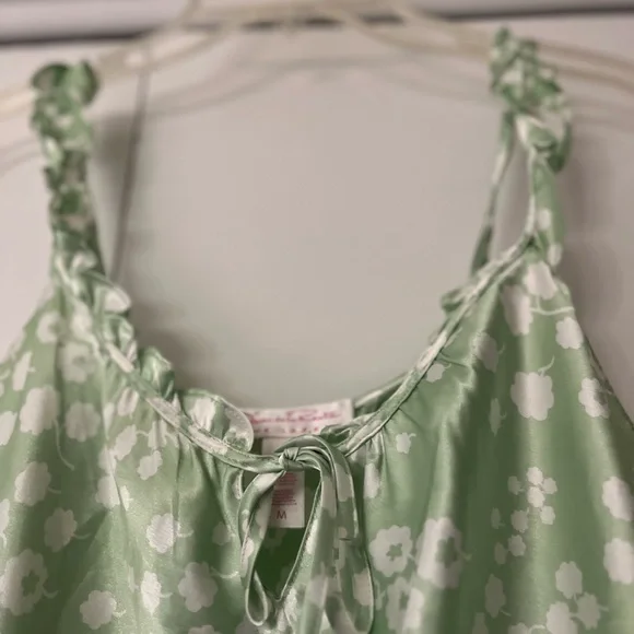 Oscar de la Renta Pink Label Mint Floral Top - Picture 3 of 5